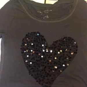 American eagle black tee